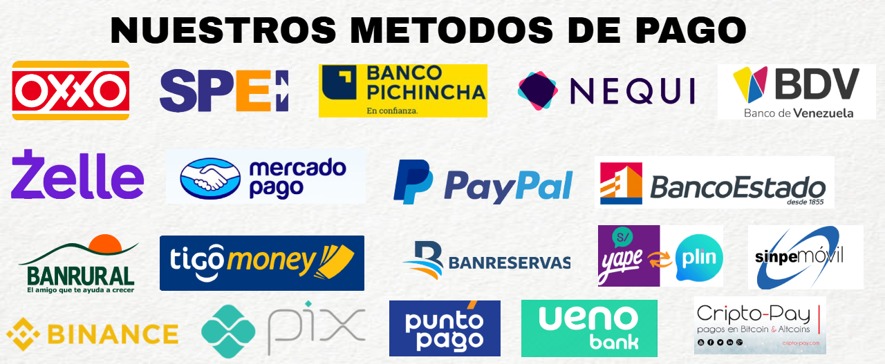 Métodos de Pago